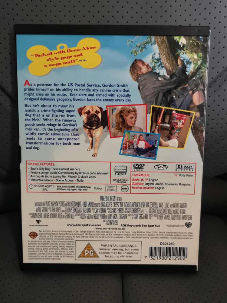 See Spot Run DVD movie collectible [Barcode 7321900212502] - Main Image 2