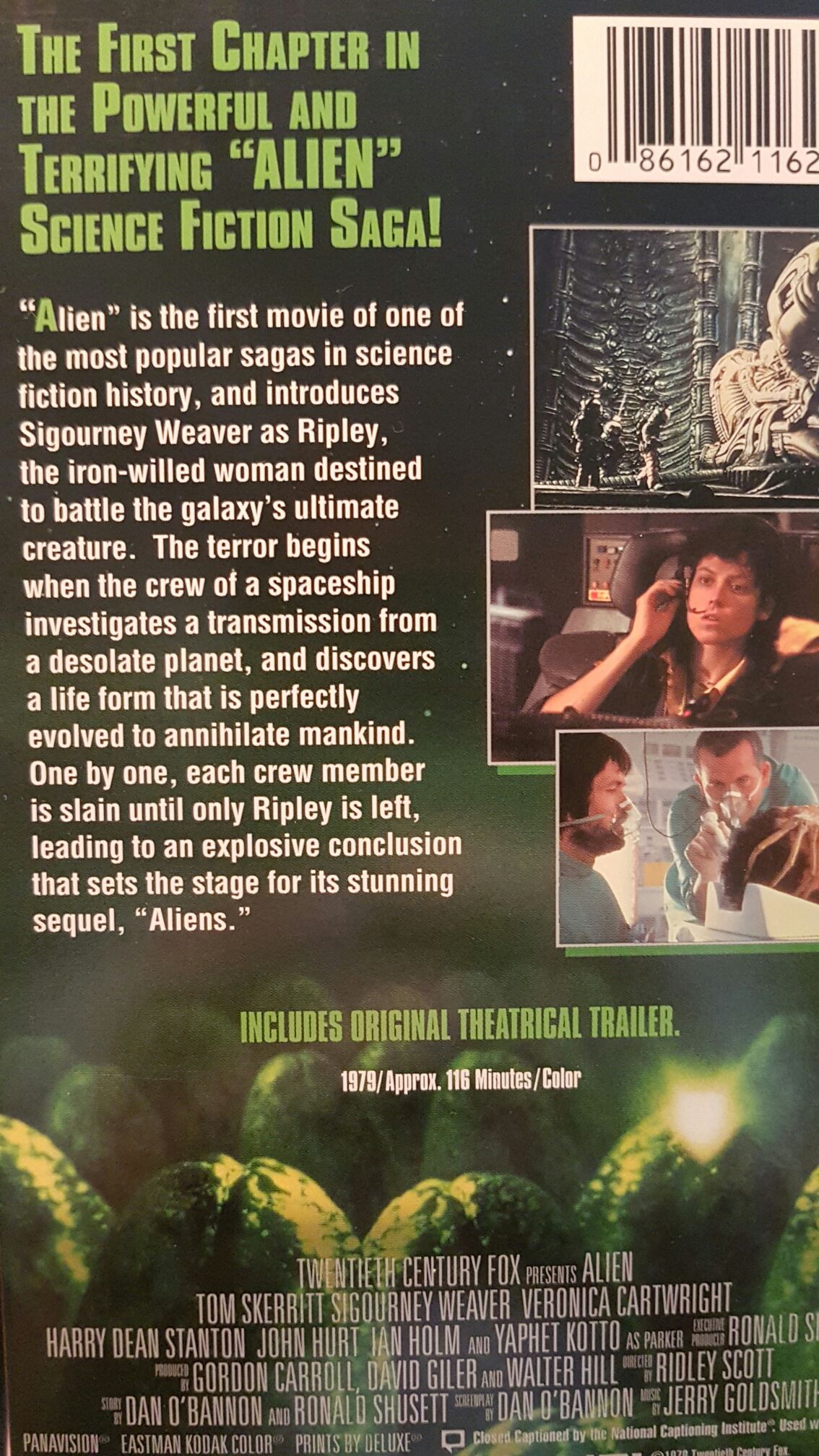 Alien VHS movie collectible [Barcode 086162109034] - Main Image 2