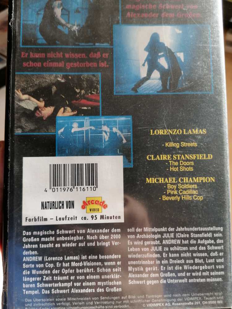 The Swordsman VHS movie collectible [Barcode 9319512187774] - Main Image 2