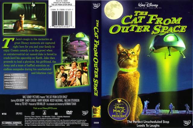 The Cat From Outer Space DVD movie collectible [Barcode 013131095531] - Main Image 2