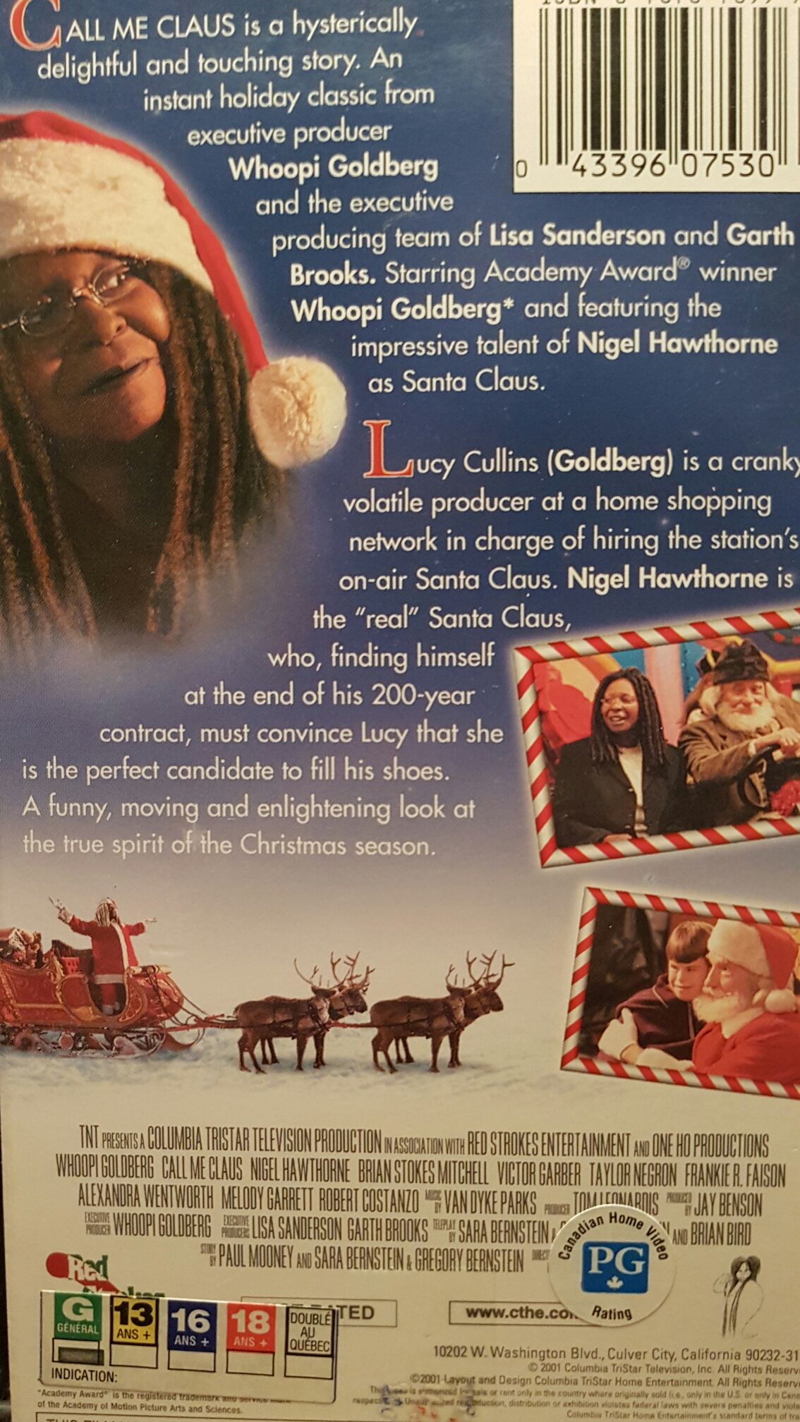 Call Me Claus VHS movie collectible [Barcode 043396075306] - Main Image 2
