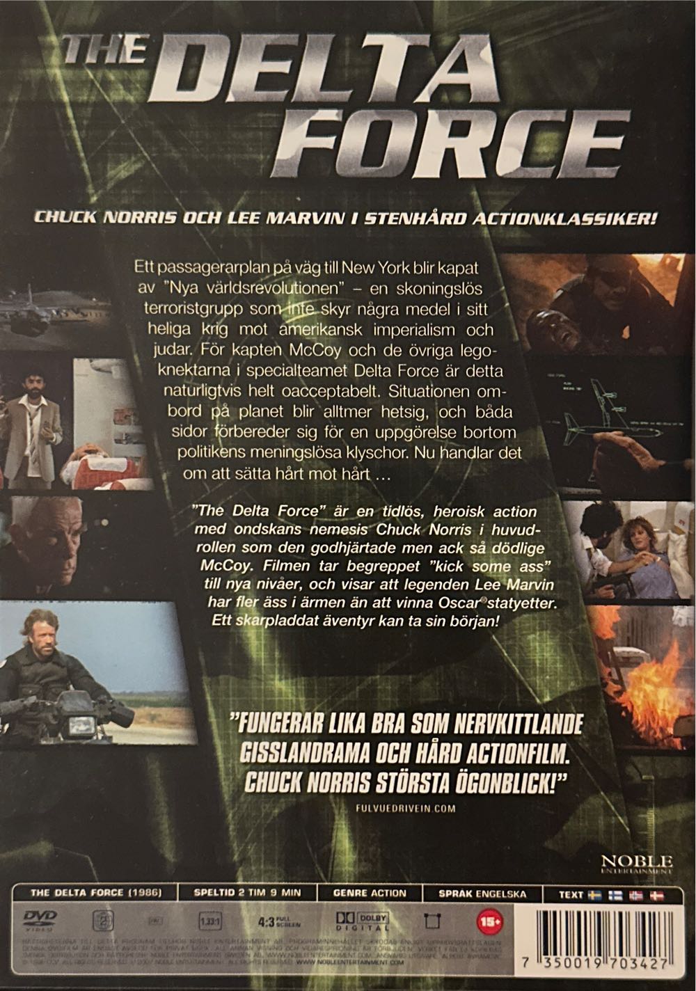 Delta Force, The DVD movie collectible [Barcode 7350019703427] - Main Image 2