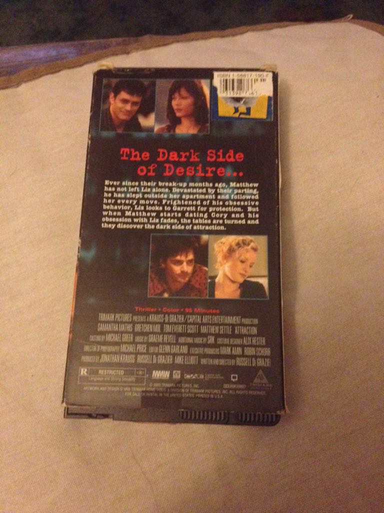 Attraction Digital Copy movie collectible [Barcode 031398754626] - Main Image 2