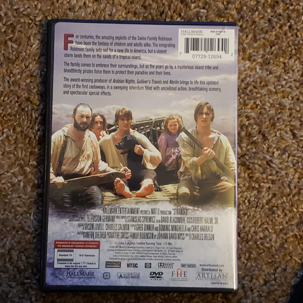 Stranded DVD movie collectible [Barcode 707729126942] - Main Image 2
