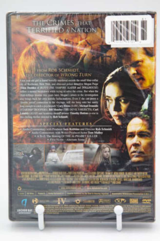 The Alphabet Killer DVD movie collectible [Barcode 013131632392] - Main Image 4