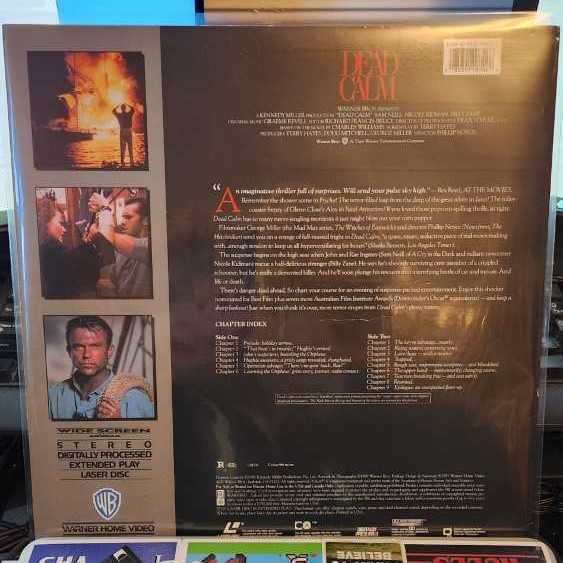 Dead Calm Laser Disc movie collectible [Barcode 085391187066] - Main Image 2