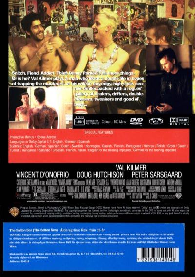 The Salton Sea DVD movie collectible [Barcode 7321979188821] - Main Image 2