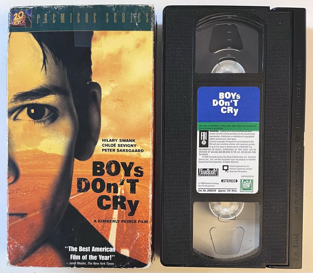 Boys Dont Cry VHS movie collectible [Barcode 024543003106] - Main Image 2