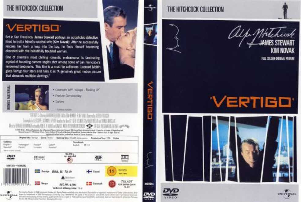 Vertigo DVD movie collectible [Barcode 5050582362114] - Main Image 4