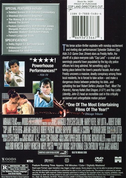 Cop Land DVD-R movie collectible - Main Image 2
