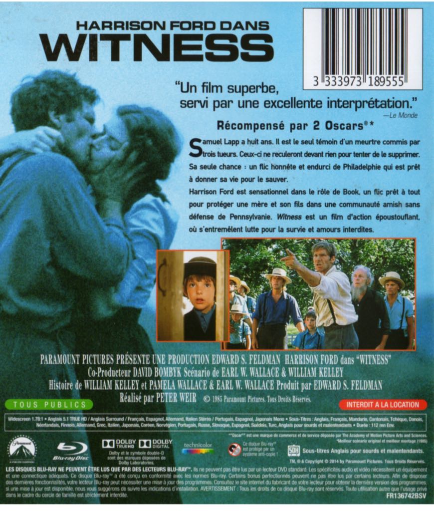Witness Apple TV movie collectible [Barcode 883929489817] - Main Image 2