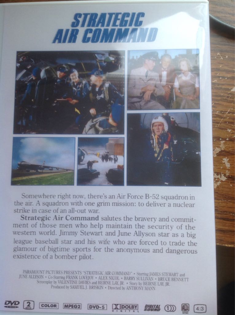 Strategic Air Command DVD movie collectible - Main Image 2