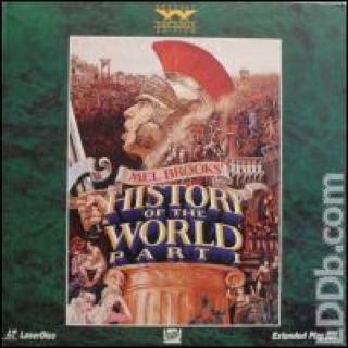 History of the World: Part I Laser Disc movie collectible [Barcode 086162912467] - Main Image 1