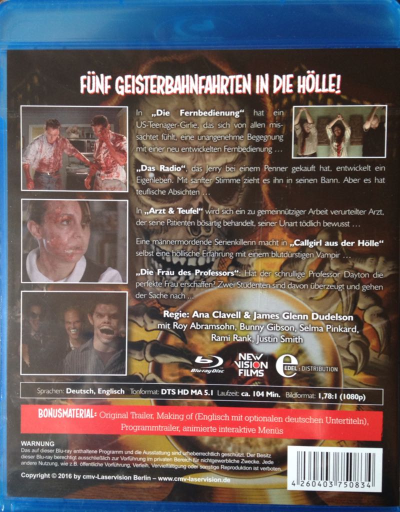 Creepshow 3  Blu-ray movie collectible [Barcode 4260403750834] - Main Image 2