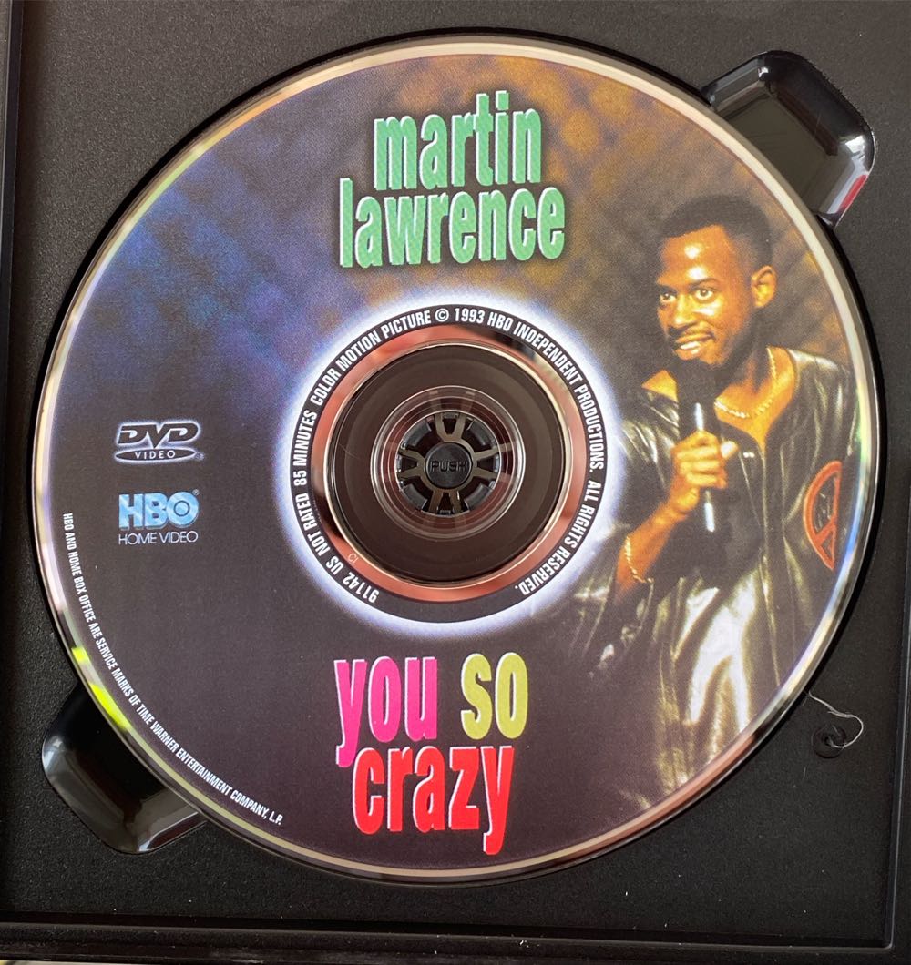 Martin Lawrence: You So Crazy DVD movie collectible [Barcode 026359114229] - Main Image 4