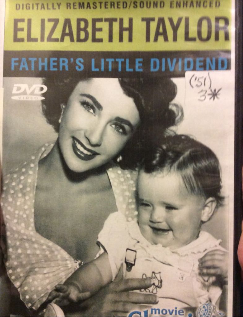 Fathers Little Dividend DVD movie collectible [Barcode 796019582995] - Main Image 1