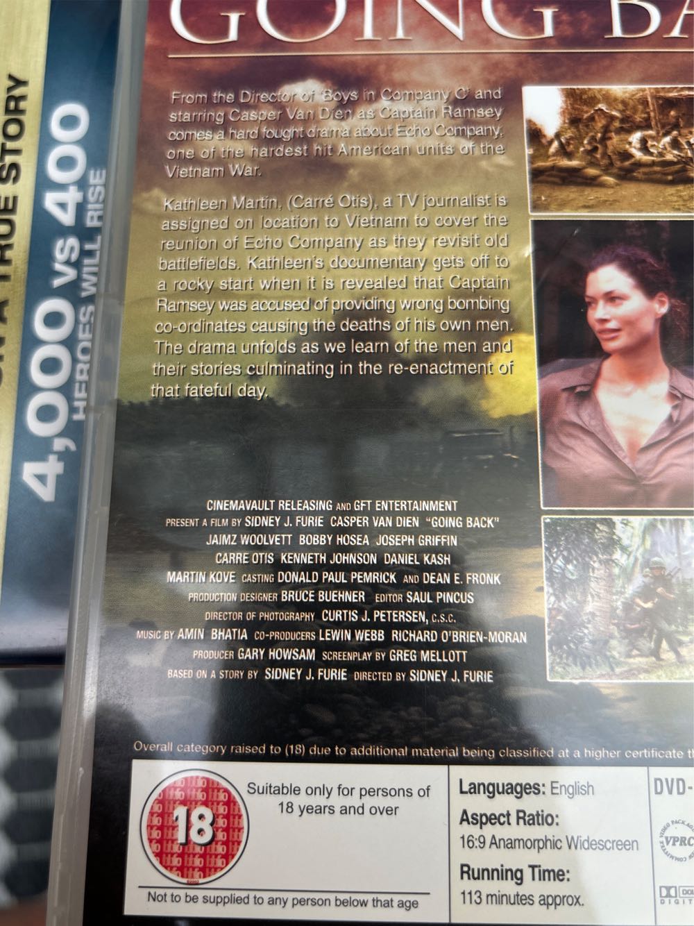 Going Back DVD movie collectible [Barcode 5014293142953] - Main Image 2