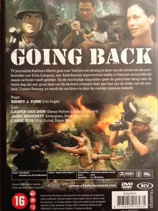 Going Back DVD movie collectible [Barcode 8713045218935] - Main Image 2