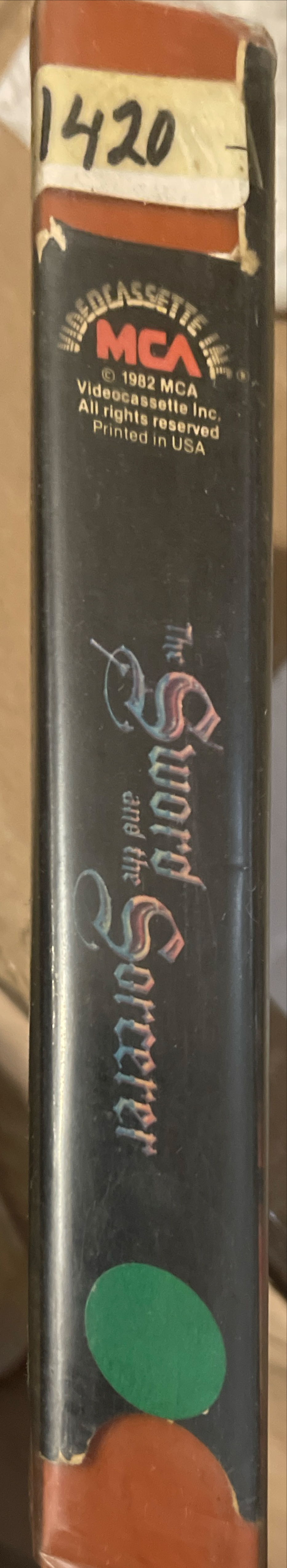 The Sword And The Sorcerer Laser Disc movie collectible [Barcode 8715664032053] - Main Image 3