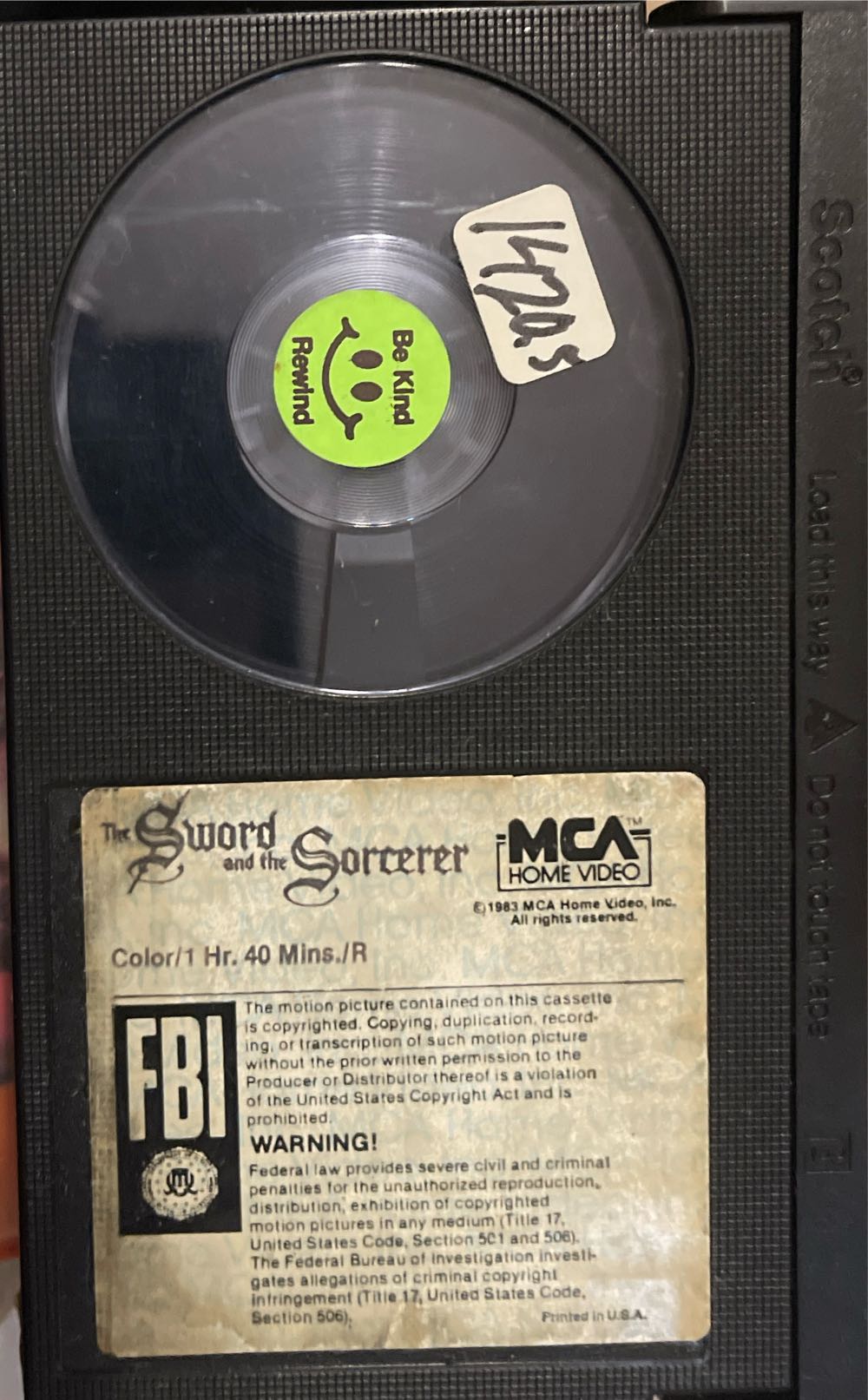 The Sword And The Sorcerer Laser Disc movie collectible [Barcode 8715664032053] - Main Image 4