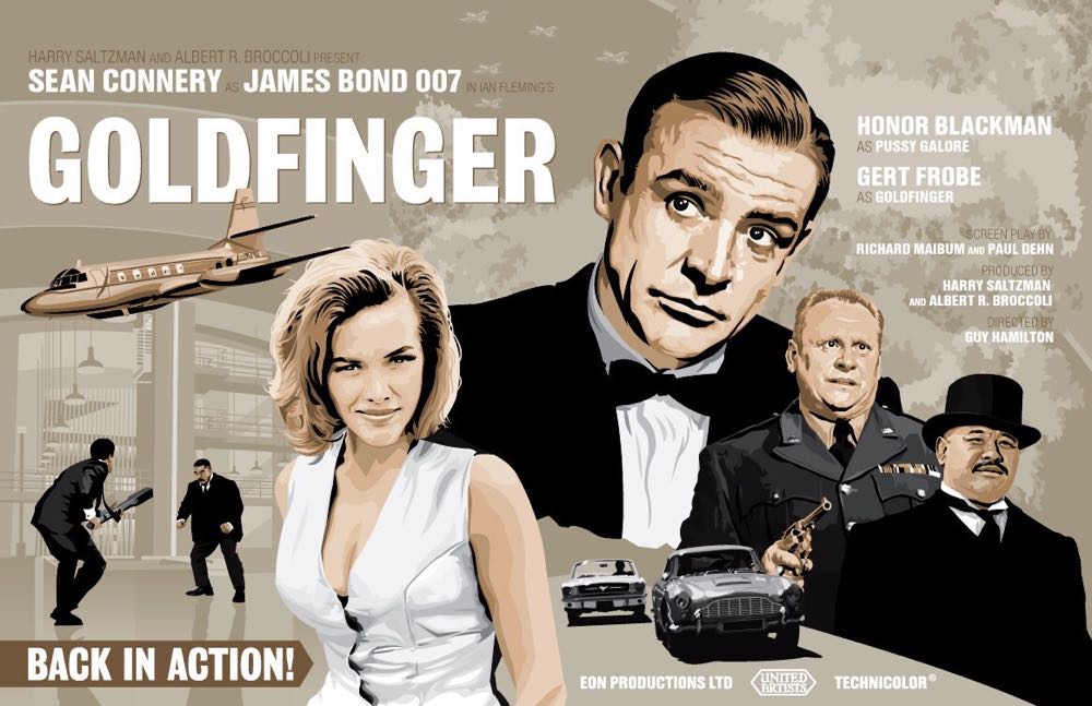 James Bond 3: Goldfinger DVD movie collectible [Barcode 9321337075167] - Main Image 4