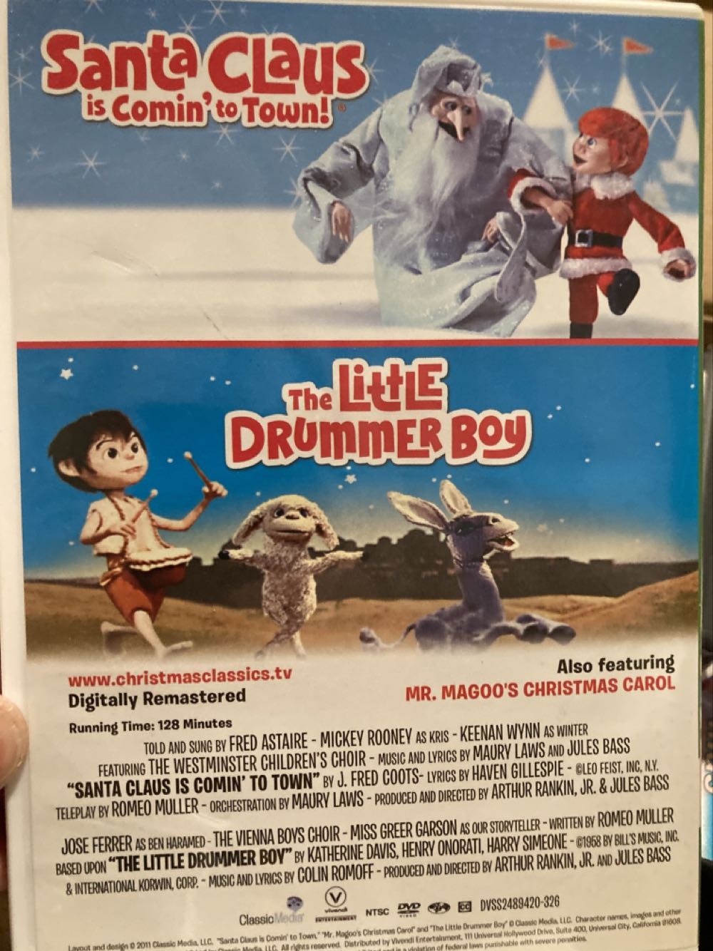 Christmas Classics: Mr. Magoo’s Christmas Carol DVD movie collectible [Barcode 074645864198] - Main Image 3