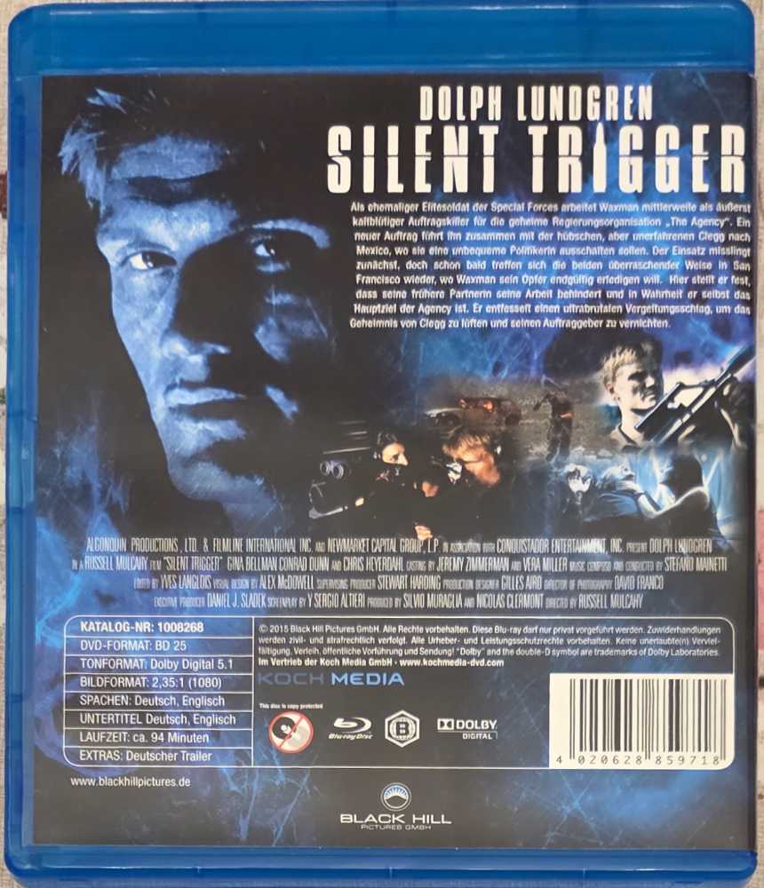 Silent Trigger Blu-ray movie collectible [Barcode 4020628859718] - Main Image 2