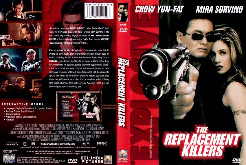 Replacement Killers, The DVD movie collectible [Barcode 5035822629738] - Main Image 2
