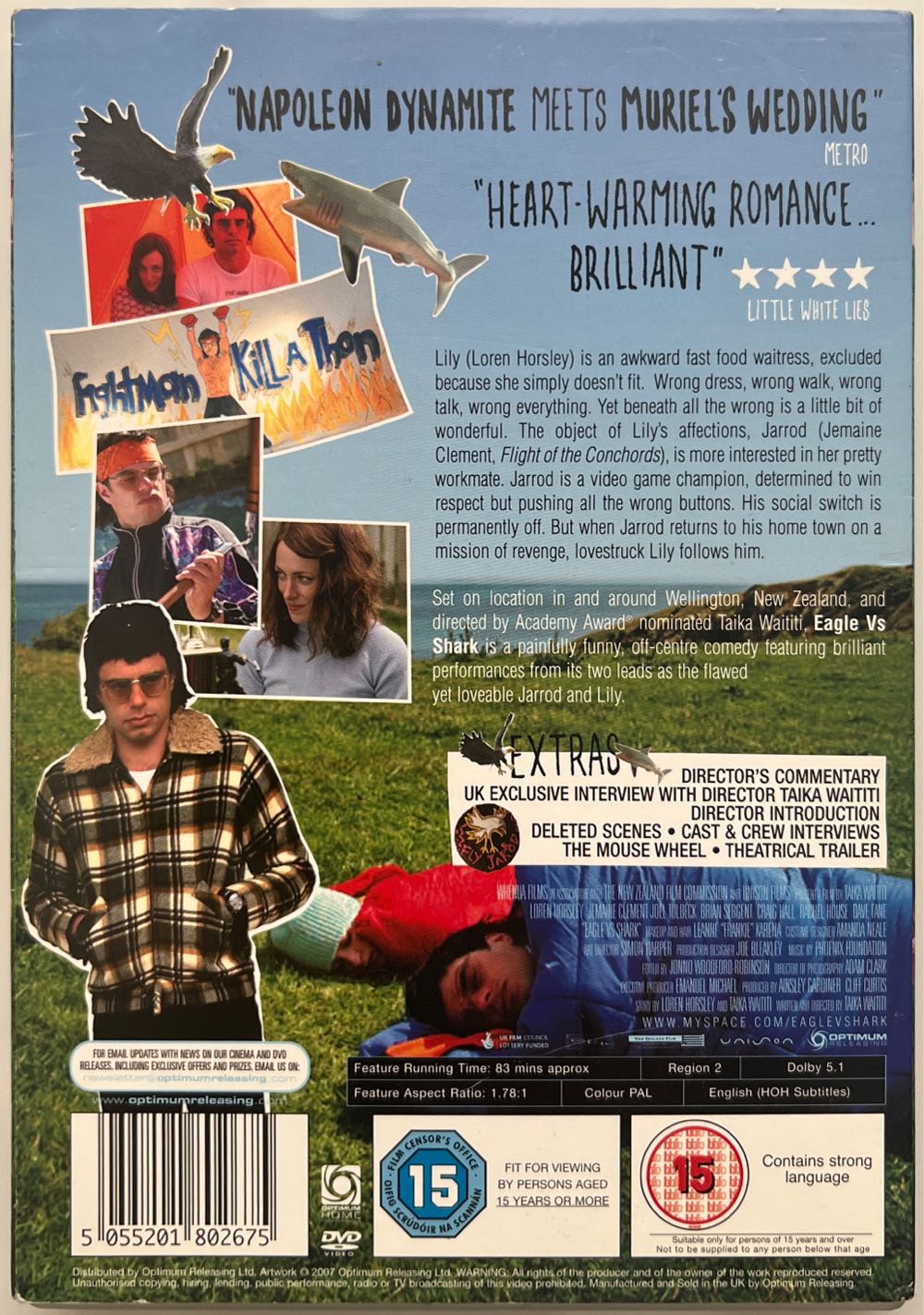 Eagle vs Shark DVD movie collectible [Barcode 5055201802675] - Main Image 2