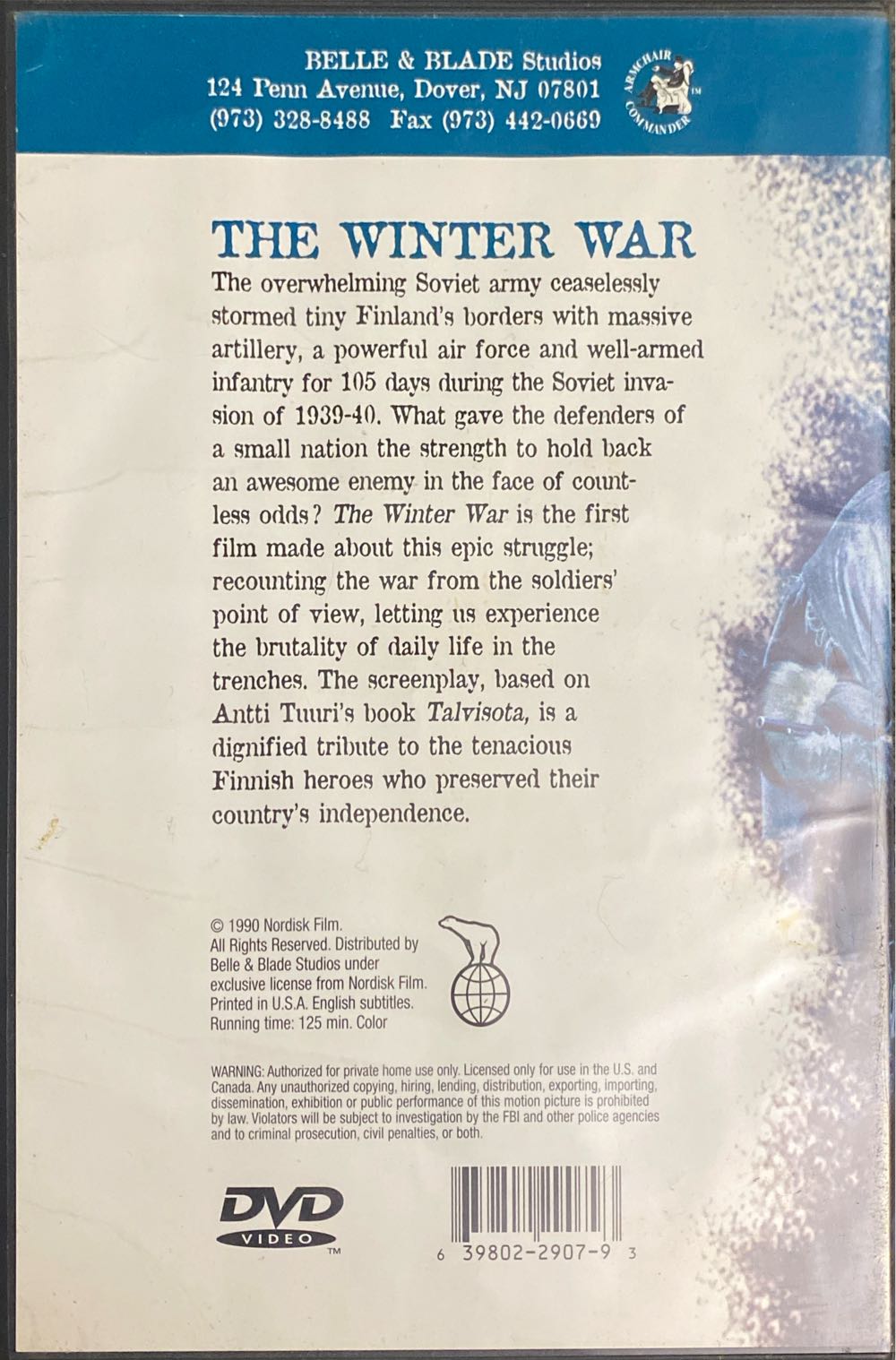 The Winter War DVD movie collectible [Barcode 639802290793] - Main Image 2