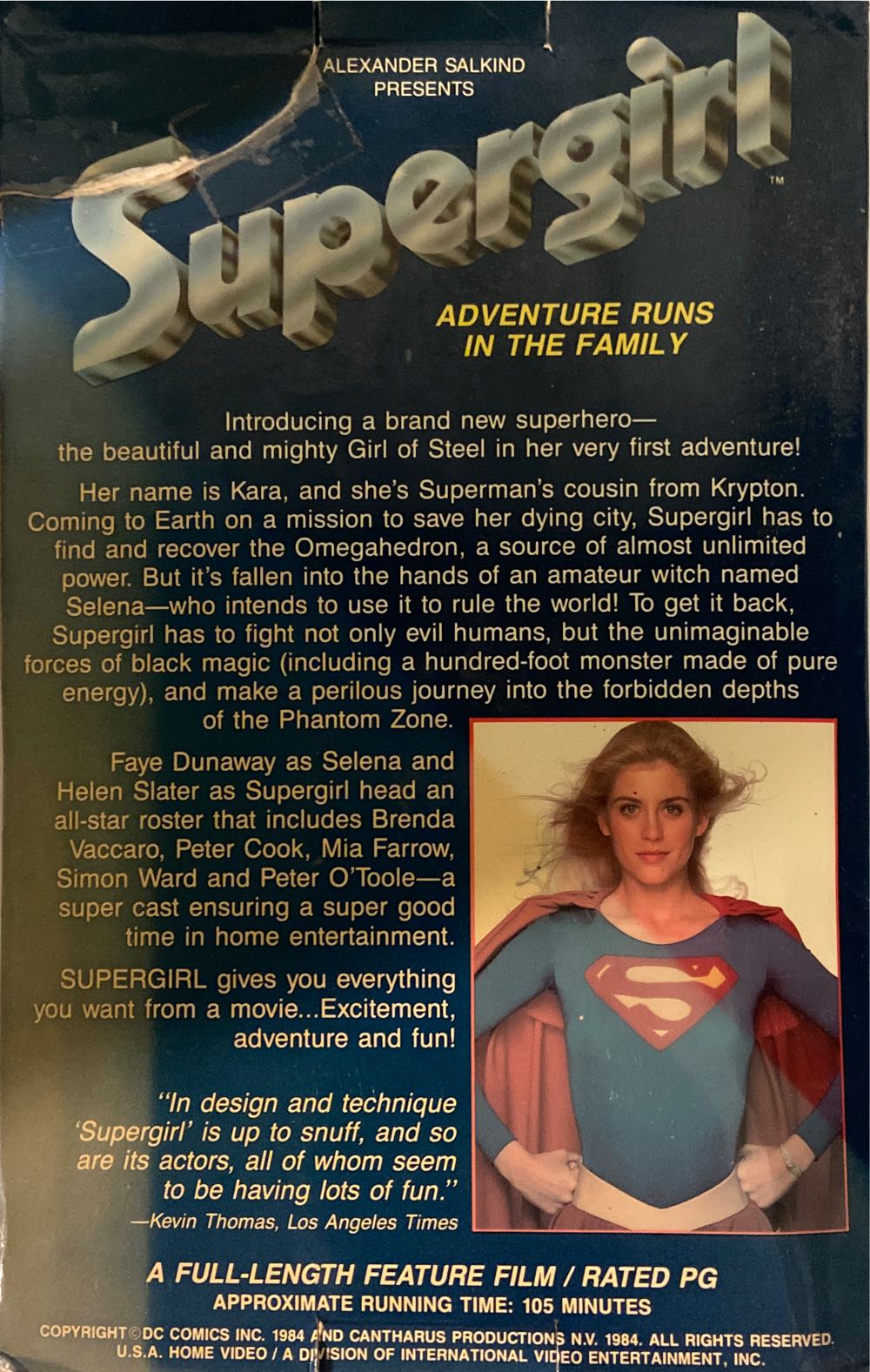 Supergirl Fandango at Home movie collectible [Barcode 012235102336] - Main Image 3