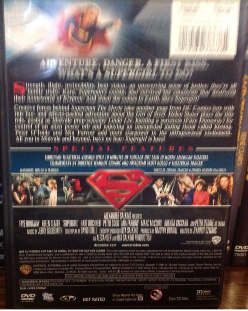 Supergirl DVD-R movie collectible [Barcode 2011768766761] - Main Image 2