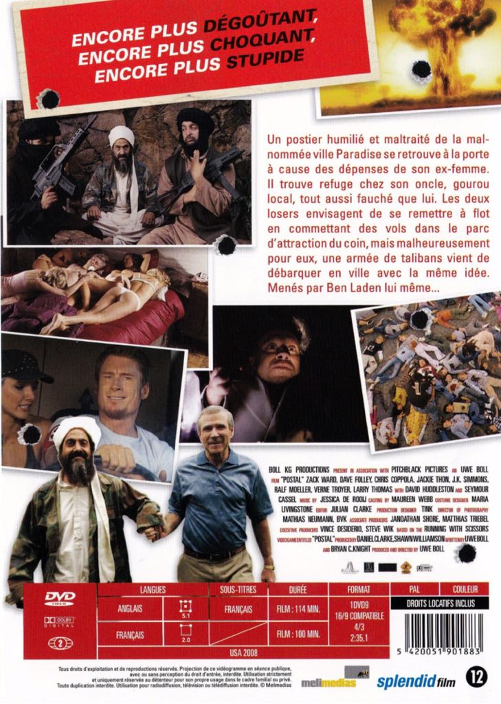 Postal DVD movie collectible [Barcode 5022153187693] - Main Image 2