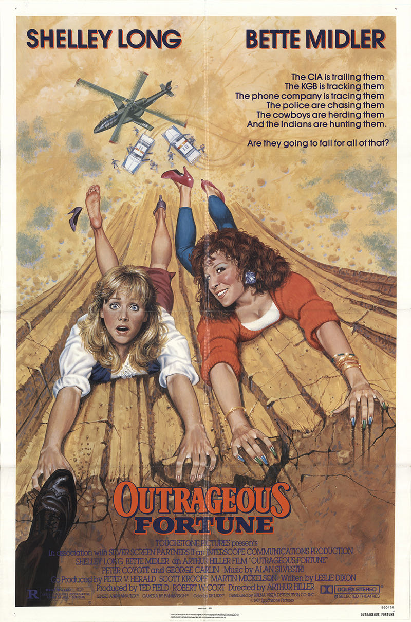 Outrageous Fortune DVD movie collectible [Barcode 717951005496] - Main Image 3