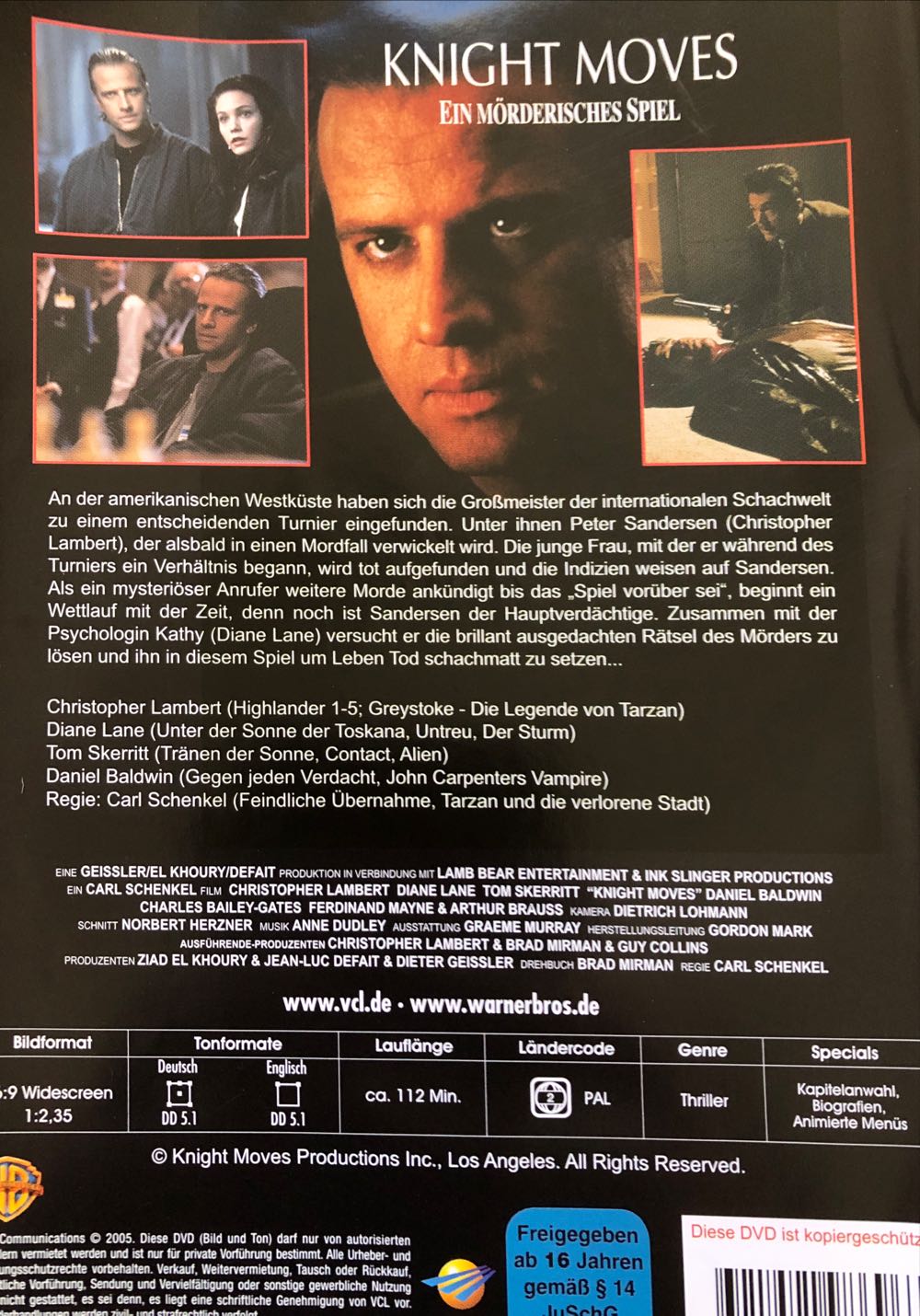 Knight Moves DVD movie collectible [Barcode 7321921986963] - Main Image 2