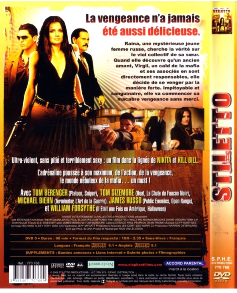 Stiletto Blu-ray movie collectible [Barcode 4051238009385] - Main Image 2