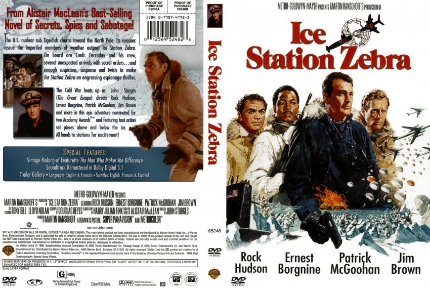 Ice Station Zebra DVD movie collectible [Barcode 012569524828] - Main Image 2