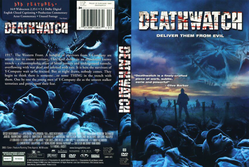 Deathwatch DVD movie collectible [Barcode 031398156994] - Main Image 2