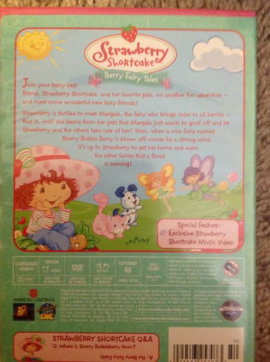 Strawberry Shortcake: Berry Fairy Tales Digital Copy movie collectible [Barcode 024543257073] - Main Image 2