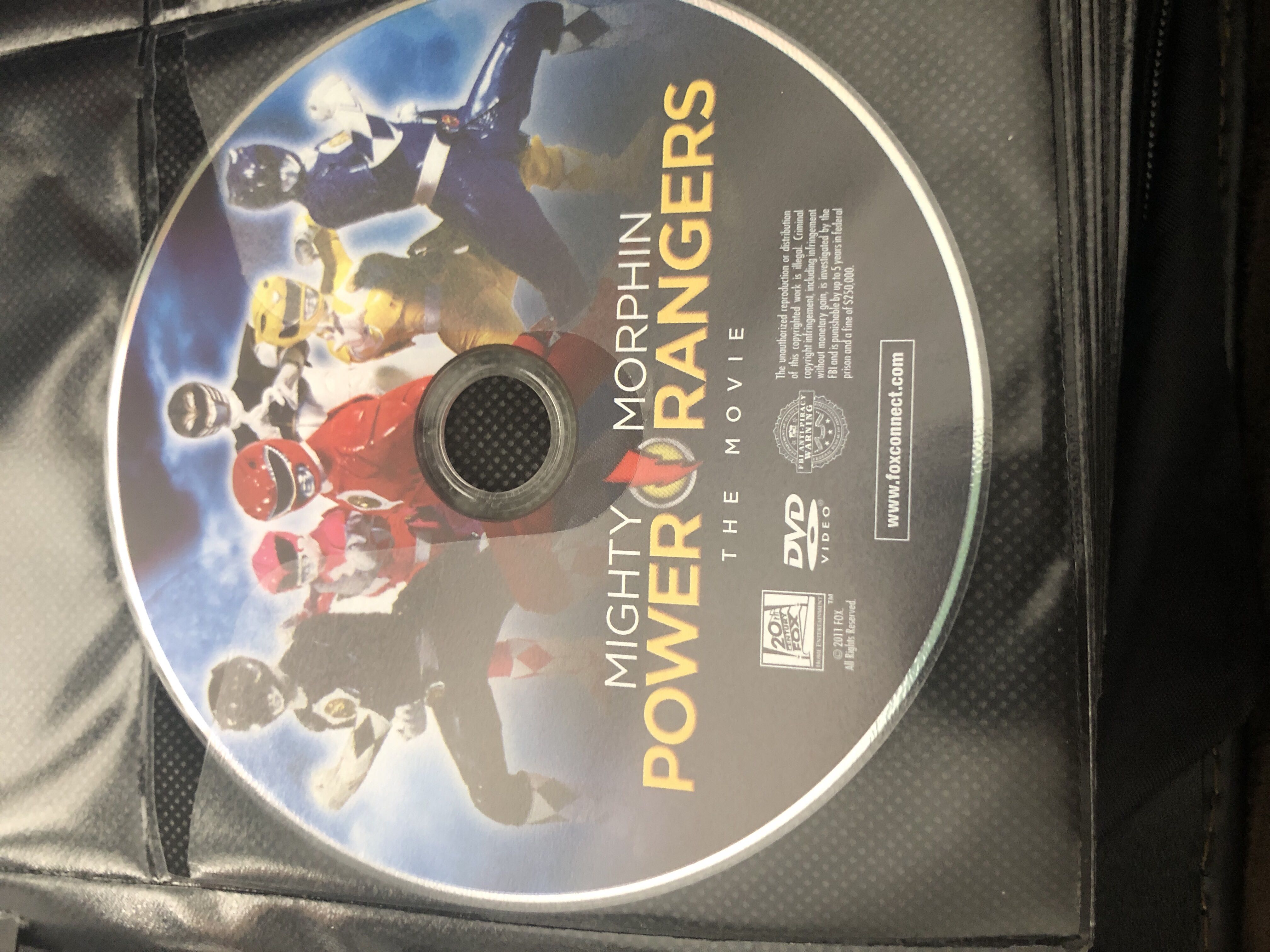 Mighty Morphin Power Rangers The Movie DVD movie collectible [Barcode 024543895381] - Main Image 3