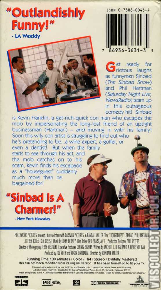 Houseguest DVD movie collectible [Barcode 9398527442030] - Main Image 4