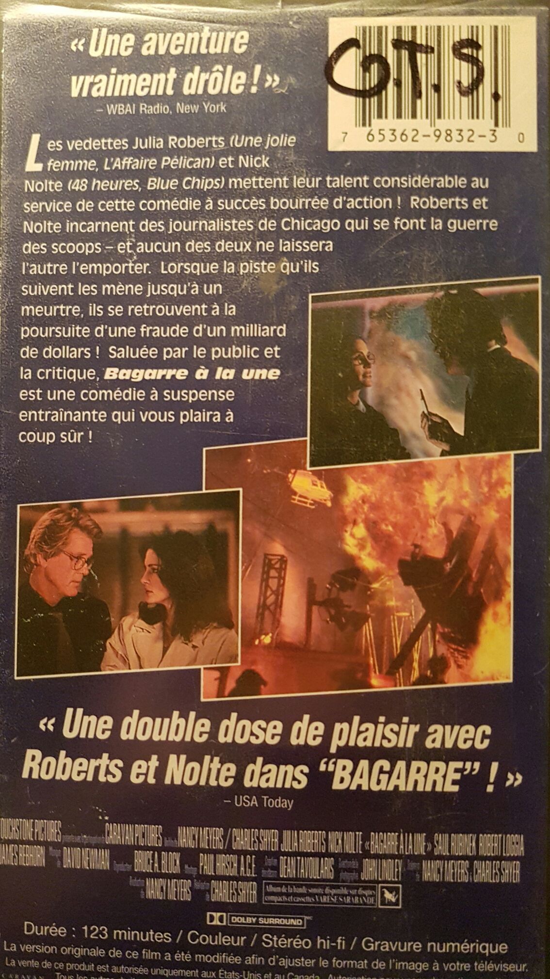 I Love Trouble VHS movie collectible [Barcode 765362983032] - Main Image 2