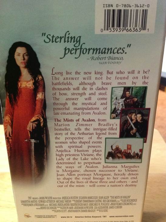 The Mists of Avalon VHS movie collectible [Barcode 053939663631] - Main Image 2