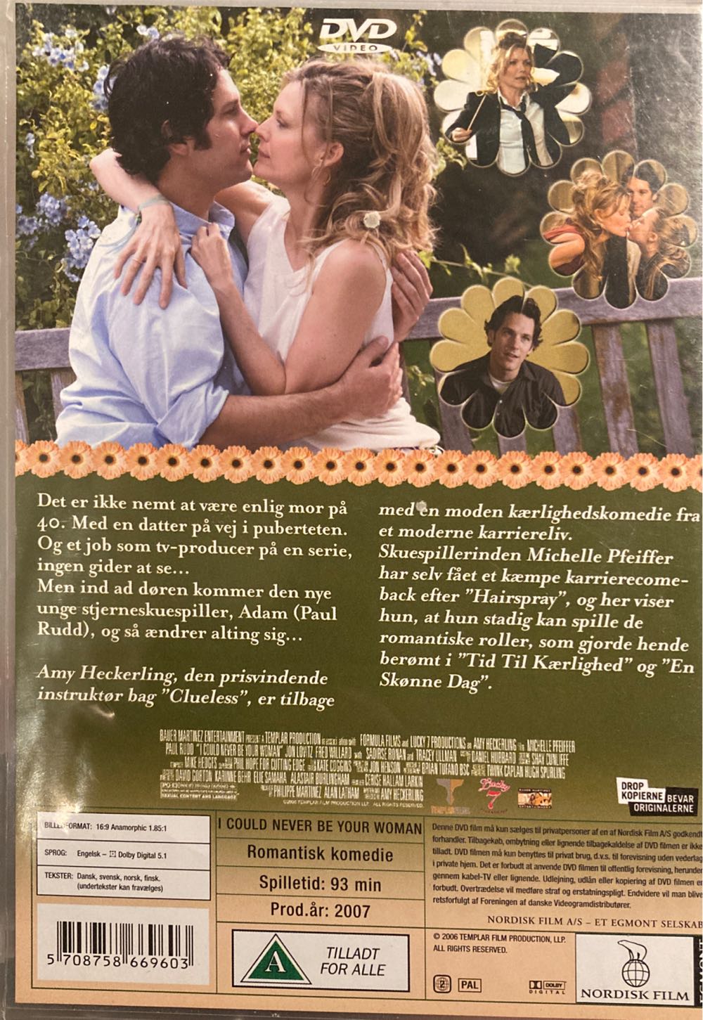 I Could Never Be Your Woman DVD movie collectible [Barcode 5708758669603] - Main Image 2