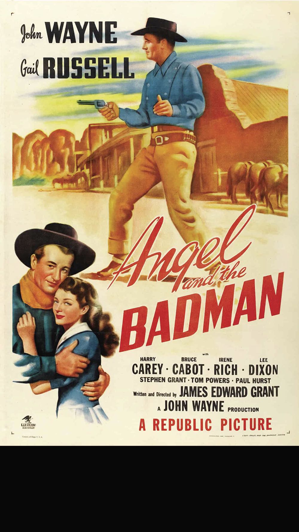 John Wayne: Angel And The Badman Movies Anywhere movie collectible [Barcode 096009017798] - Main Image 2