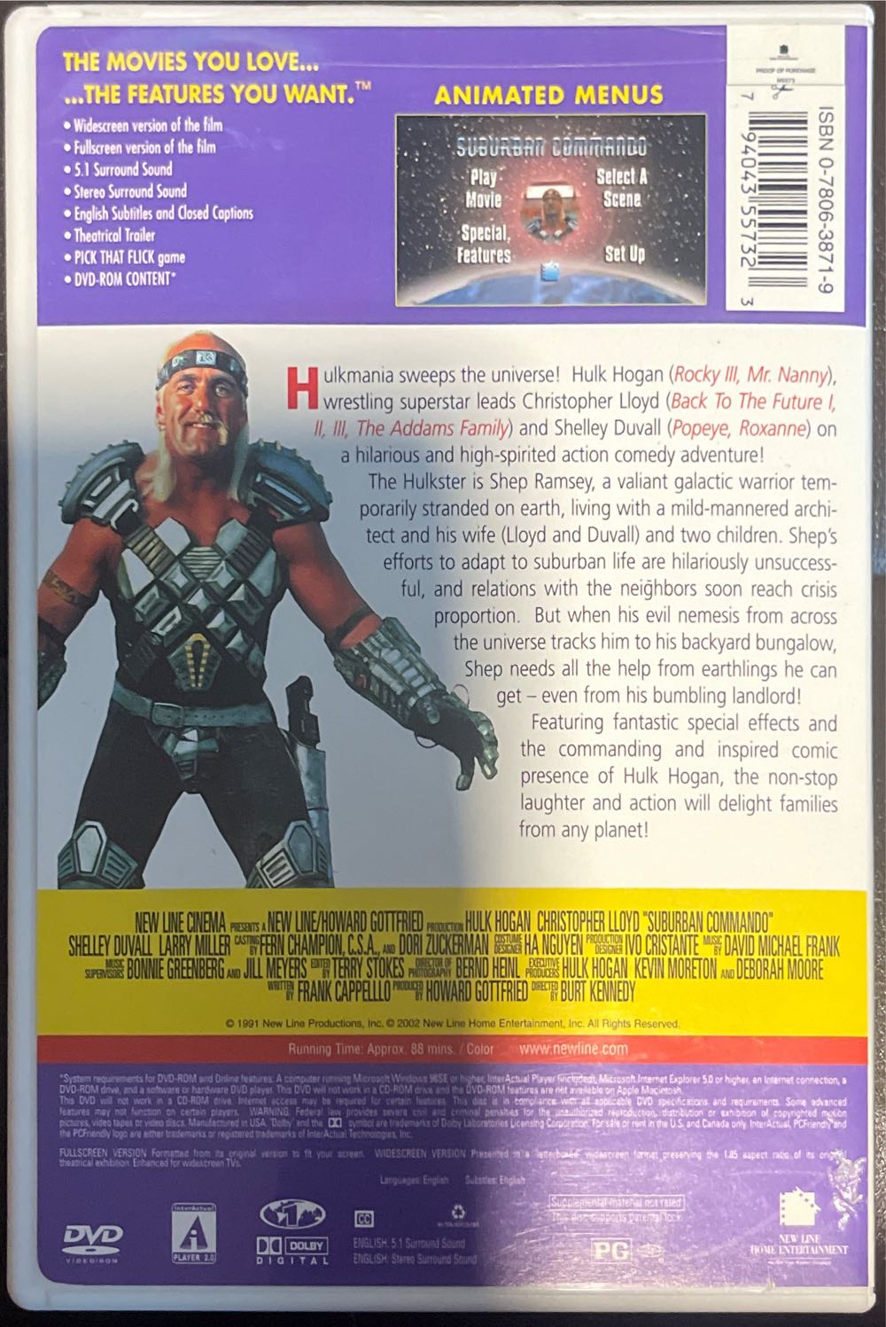 Suburban Commando DVD movie collectible [Barcode 794043557323] - Main Image 4