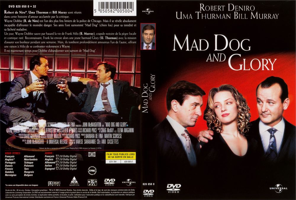 Mad Dog and Glory DVD movie collectible [Barcode 9317206039880] - Main Image 3