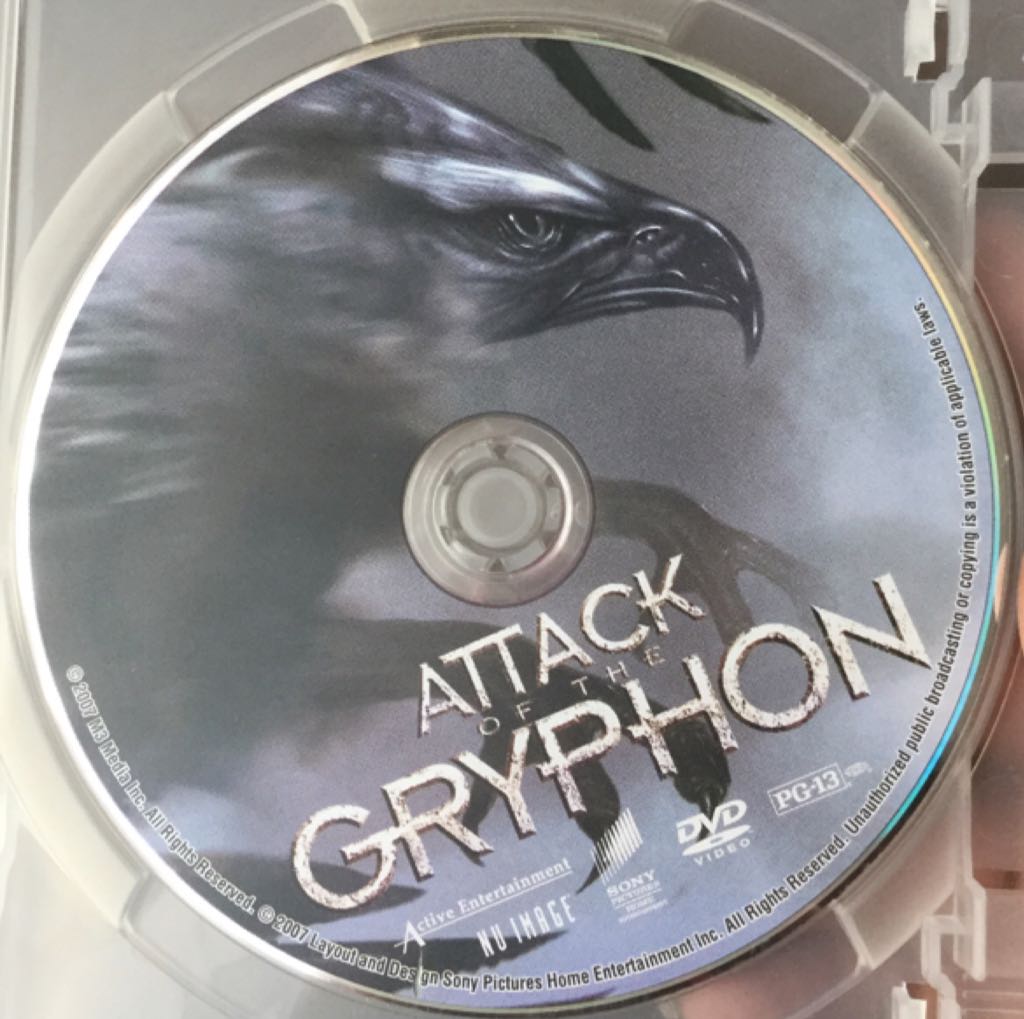 Attack Of The Gryphon DVD movie collectible - Main Image 1