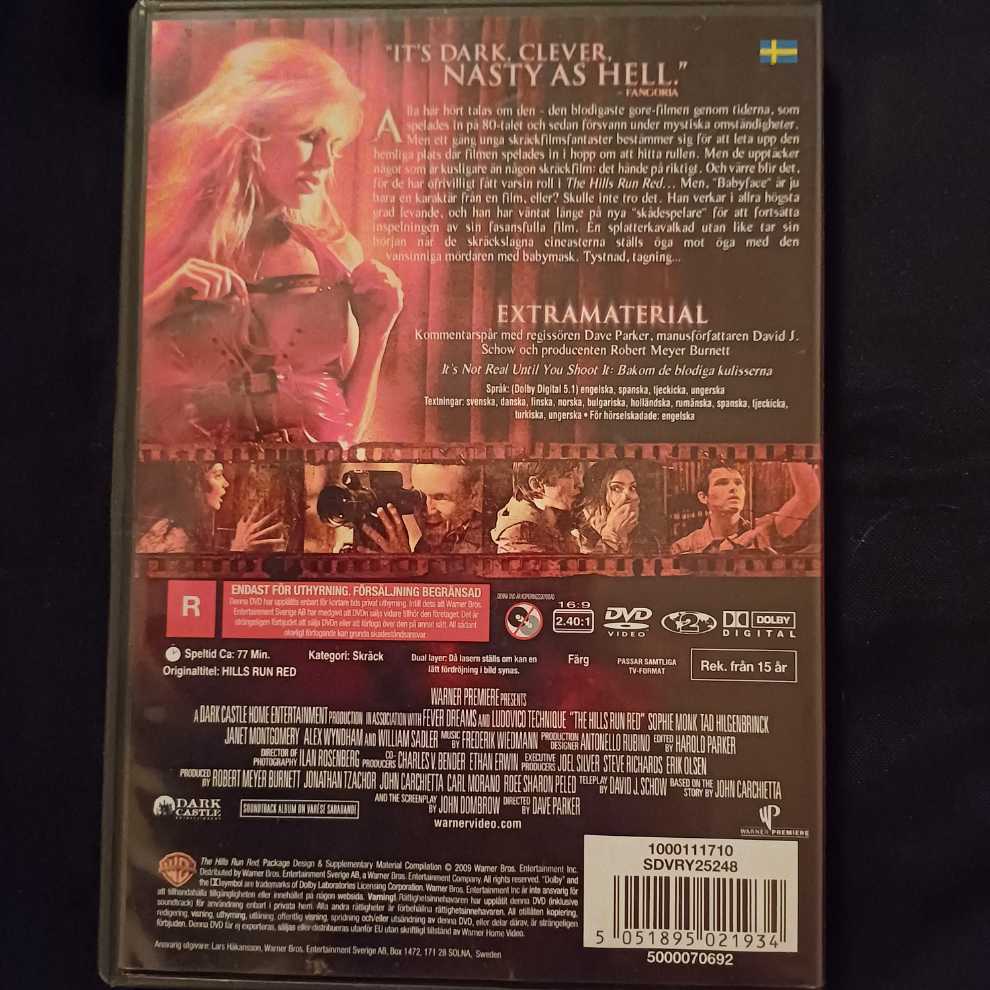The Hills Run Red DVD movie collectible [Barcode 5051895021934] - Main Image 2