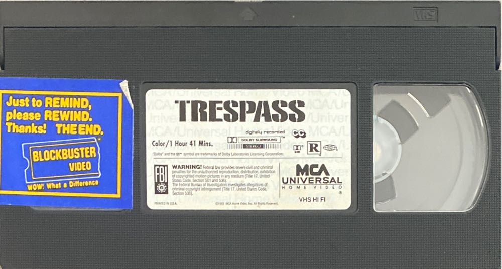 Trespass Digital Copy movie collectible [Barcode 096898128131] - Main Image 3